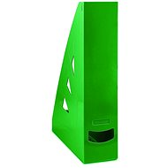 Magazine box plastic Office A4/70 mm green - Magazine Rack