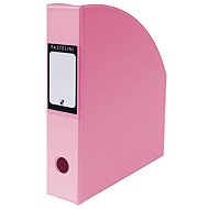 Magazine box PASTELINI pink - Magazine Rack