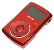 SanDisk Sansa Clip 2GB, červený (red), MP3/ WMA, OLED displej, napájení z USB - MP3 Player