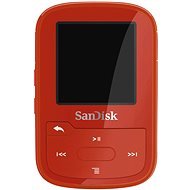 SanDisk Sansa Clip Sports Plus 16 GB červený - MP3 prehrávač