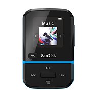 SanDisk MP3 Clip Sport Go2 16GB, Blue - MP3 Player