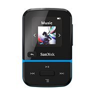 SanDisk MP3 Clip Sport Go2 32 GB, modrý - MP3 prehrávač
