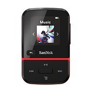 SanDisk MP3 Clip Sport Go2 32 GB, Red - MP3 Player