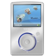 SanDisk Sansa Fuze 8GB stříbrný - MP4 Player