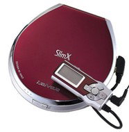 iRIVER iMP-400 SlimX, MP3/ WMA/ ASF/ CD přehrávač, FM Tuner, DO - vínový - MP3 Player