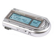 Creative Rhomba 256MB, MP3/ WMA player, FM tuner, velký LCD display, USB - životnost min. 12 měsíců - MP3 Player