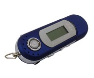 DIVA LIGHT 128MB, modrý (blue) MP3/ WMA přehrávač, digitální záznamník, FM Tuner - MP3 Player