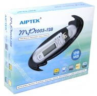 Aiptek MP3-1003, 128 MB, MP3/ WMA přehrávač, FM Tuner, dig. záznamník, USB disk - MP3 Player