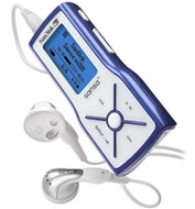 SanDisk Sansa m230 - 512MB, modrý (blue), MP3/ WMA přehrávač, USB2.0 disk - MP3 Player