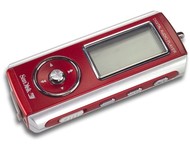 SanDisk Digital Audio Player - 256 MB, červený (red), MP3/WMA přehrávač, FM Tuner, dig. záznamník, U - MP3 Player