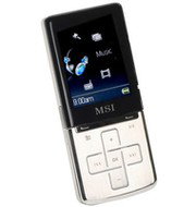 MP3 přehrávač MICROSTAR P610 1GB stříbrný - MP3 Player