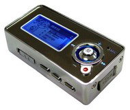 CM-TECH CA-F300, 1 GB, MP3/ WMA/ ASF/ WAV přehrávač, FM Tuner, dig. záznamník, USB2.0 disk, sluchátk - MP3 Player