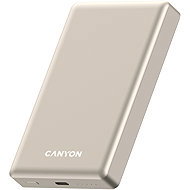 Canyon PB-510, 10000 mAh, Slim, Magsafe, PD 20W, beige - Power Bank