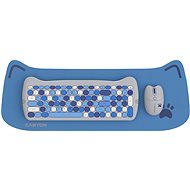 Canyon Kitty edition HSET-W6, blue - CZ/SK - Keyboard and Mouse Set