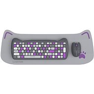 Canyon Kitty edition HSET-W6, grey/purple - CZ/SK - Keyboard and Mouse Set