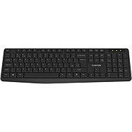 CANYON KB-W01 EN/CS Wireless Black - CZ - Keyboard