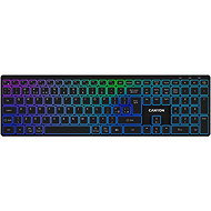 CANYON HKB-W11 EN/CS RGB Dual Mode Wireless Black- CZ - Keyboard