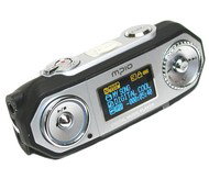 MPIO FG100, 1 GB, MP3/ WMA přehrávač, FM Tuner, dig. záznamník, OLED, opt.-in, USB disk, sluchátka,  - -