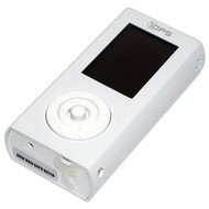 IOPS Z5 bílý (snow white) 512MB, MP3/ WMA/ WAV/ OGG/ JPG/ MPEG4 přehrávač, FM Tuner, dig. záznamník, - MP4 Player