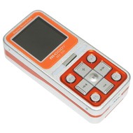 m-cody MX-300 oranžový (orange) 1GB, MP3/ WMA/ WAV/ OGG/ ASF přehrávač, FM Tuner, dig. zázn., USB2.0 - MP3 Player