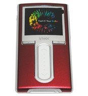iRIVER H10 červený (red), 5GB, MP3/ WMA/ ASF/ JPG/ TXT přehrávač, touchpad, hodiny, budík, dig. zázn - MP3 Player