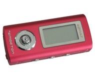 Emgeton E2Cult červený (red), 512MB, MP3/ WMA přehrávač, FM tuner, dig. záznamník, CZ menu, USB2.0 - MP3 Player
