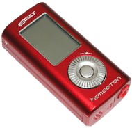 MP3 přehrávač Emgeton E5Cult 1 GB FM červený - MP3 Player