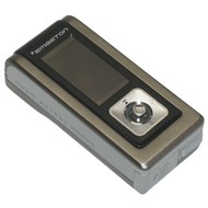 Přenosný MP3 přehrávač Emgeton X3 Cult antracitový 1GB FM iXSOUND7 - MP3 Player