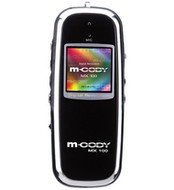 Emgeton M-CODY MX-100 černý (black), 1GB, MP3/ WMA/ WAV/ ASF/ OGG přehráv., FM Tuner, dig. záznamník - -