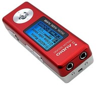 iAUDIO U2, 256 MB, MP3/ WMA/ ASF/ WAV přehrávač, FM Tuner, dig. záznamník, USB2.0 disk, sluchátka - MP3 Player
