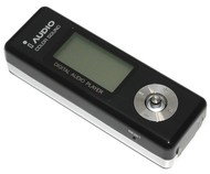 iAUDIO U2 černý (black), 1GB, MP3/ WMA/ ASF/ WAV přehrávač, FM Tuner, dig. záznamník, USB2.0 + nabíj - MP3 Player