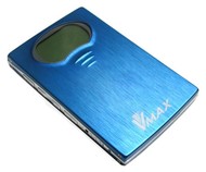 VMAX V-340 modrý (blue), 128 MB, MP3 přehrávač, FM Tuner, dig. záznamník, USB disk, sluchátka - MP3 Player
