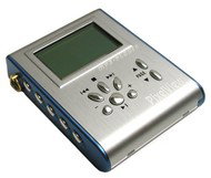 VMAX V-360 stříbrný (silver), 256 MB + SD/MMC karty, MP3/ WMA přehrávač, FM Tuner, dig. záznamník, U - MP3 Player