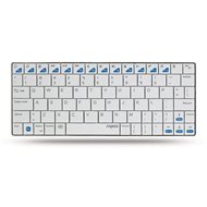 Rapoo E6300 Compact bílá - Keyboard