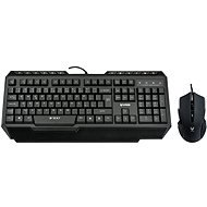 Rapoo V100 black - Keyboard and Mouse Set
