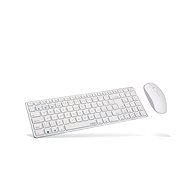 Rapoo 9300M Set CZ/SK, White - Keyboard and Mouse Set