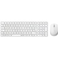 Rapoo 9310M Set, white - EN/SK - Keyboard and Mouse Set