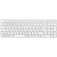 Rapoo E9310M, white - CZ/SK - Keyboard