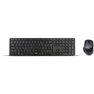 Rapoo 9800M Set, Grey - CZ/SK - Keyboard and Mouse Set