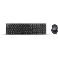 Rapoo 9800M set, grey - EN/SK - Keyboard and Mouse Set
