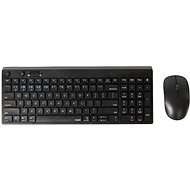 Rapoo 8050T Wireless Keyboard and mouse set, black - Billentyűzet+egér szett
