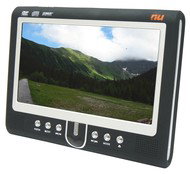 New Universe CineTrek WDR700, 7" LCD, přenosný DVD, VCD, SVCD, XviD, MPG4, MP3, CD, JPEG přehrávač č - DVD Player