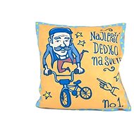 Pillowcase 40×40 cm, microplush, best grandpa - Pillowcase