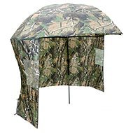 NGT Camo Brolly with Side Sheet 2.2m - Fishing Umbrella