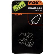 FOX Maggot Clips Size 10 10pcs - Worm Hook