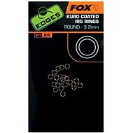 FOX Edges Kuro Coated Rig Rings Size M 3.2mm 25pcs - O-Ring