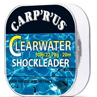 Carp'R'Us Clearwater Shock Leader 50lb 20m - Fluorocarbon