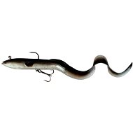 Savage Gear Real Eel Ready to Fish 20cm 38g Black Green Pearl - Rubber Bait