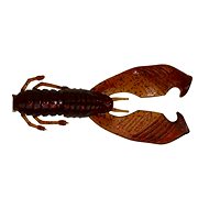Gunki Boogie Craw 7.5cm 4.5g Brown Oil Red Flake, 10pcs - Rubber Bait
