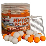Starbaits Fluo Pop-Up Spicy Salmon 14mm 80g - Pop-up Boilies